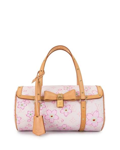 louis vuitton pink murakami cherry blossom papillon bag|Louis Vuitton Cherry Blossom Papillon .